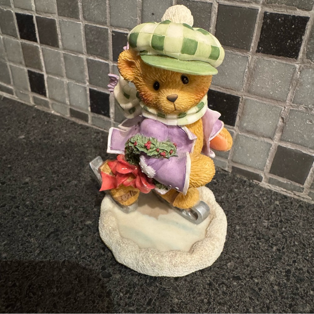 Cherished Teddies Adam Bear - “It’s a Holiday on Ice”